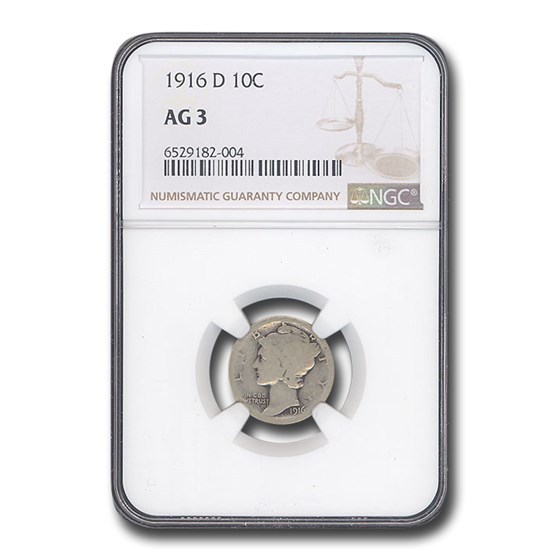 1923-S Mercury Dime Fine