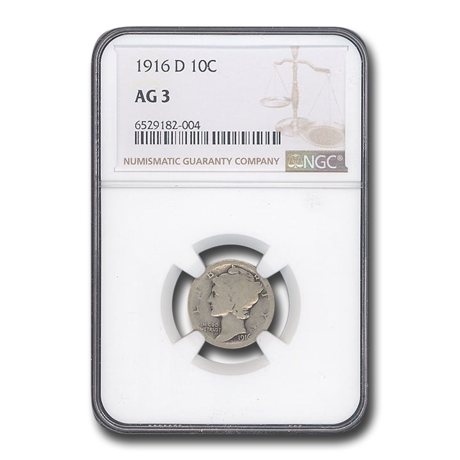 1923-S Mercury Dime Fine