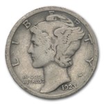1923-S Mercury Dime Good/VG