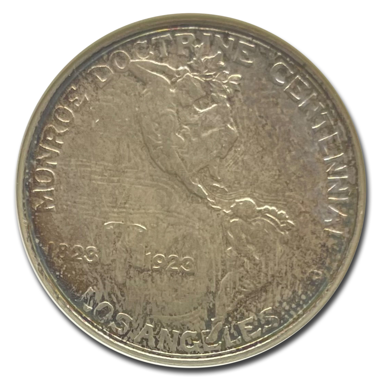 Buy 1923-S Monroe Doctrine Commemorative Half Dollar MS-63 NGC CAC