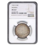 1923-S Monroe Doctrine Commemorative Half Dollar MS-66+ NGC