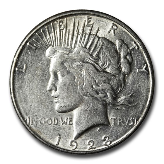 1923-S Peace Dollar AU 1923-S Peace Dollar AU