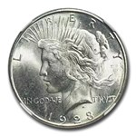 1923-S Peace Dollar MS-64 NGC