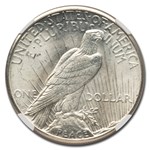 1923-S Peace Dollar MS-65 NGC