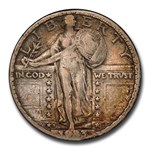 1923-S Standing Liberty Quarter F-12 PCGS
