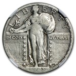 1923-S Standing Liberty Quarter VF-20 NGC