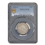 1923-S Standing Liberty Quarter VF-35 PCGS