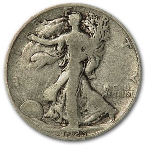 1923-S Walking Liberty Half Dollar Good/VG