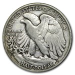 1923-S Walking Liberty Half Dollar VF