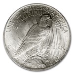 1923 Stage Coach Silver Dollar BU PCGS