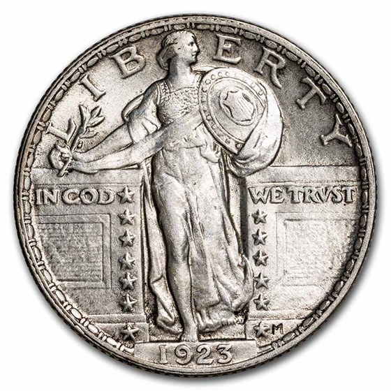 1923 Standing Liberty Quarter BU 1923 Standing Liberty Quarter BU