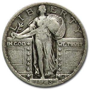 1923 Standing Liberty Quarter Fine 1923 Standing Liberty Quarter Fine