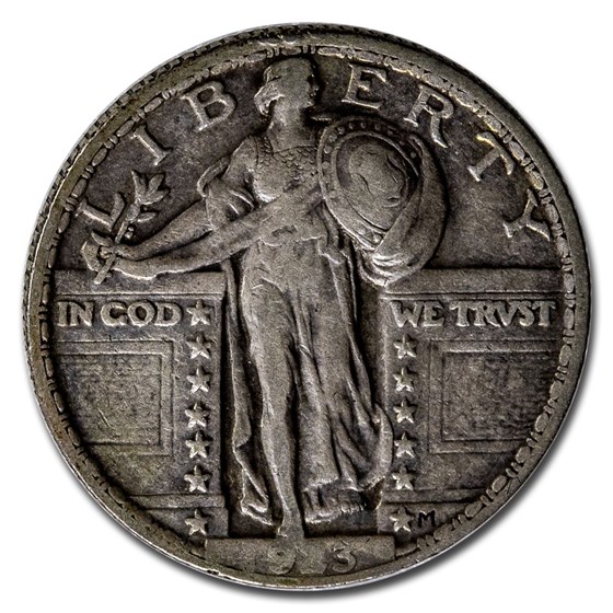 1923 Standing Liberty Quarter VF 1923 Standing Liberty Quarter VF