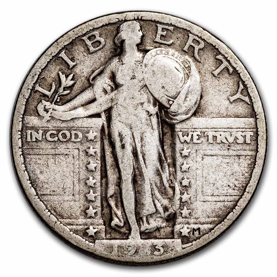 1923 Standing Liberty Quarter VG