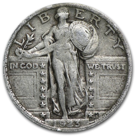 1923 Standing Liberty Quarter XF 1923 Standing Liberty Quarter XF