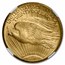 1924 $20 Saint-Gaudens Gold Double Eagle MS-62 NGC