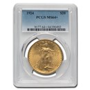 1924 $20 Saint-Gaudens Gold Double Eagle MS-64+ PCGS 1924 $20 Saint-Gaudens Gold Double Eagle MS-64+ PCGS