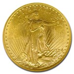1924 $20 St Gaudens Gold Double Eagle MS-61 NGC