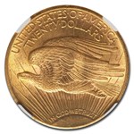 1924 $20 St. Gaudens Gold Double Eagle MS-63 NGC (DDO, VP-001)