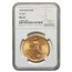 1924 $20 St. Gaudens Gold Double Eagle MS-63 NGC (DDO, VP-001)