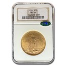 1924 $20 St Gaudens Gold Double Eagle MS-64 NGC (CAC Approved)