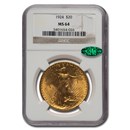 1924 $20 St Gaudens Gold Double Eagle MS-64 NGC CAC 1924 $20 St Gaudens Gold Double Eagle MS-64 NGC CAC
