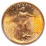 1924 $20 St Gaudens Gold Double Eagle MS-64 PCGS CAC
