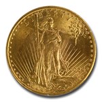 1924 $20 St Gaudens Gold Double Eagle MS-64 PCGS (Rattler)