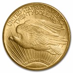 1924 $20 St Gaudens Gold Double Eagle MS-65 NGC CAC