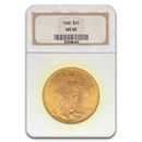 1924 $20 St Gaudens Gold Double Eagle MS-65 NGC