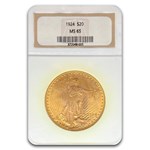 1924 $20 St Gaudens Gold Double Eagle MS-65 NGC