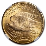 1924 $20 St Gaudens Gold Double Eagle MS-66+ NGC