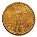 1924 $20 St Gaudens Gold Double Eagle MS-66 PCGS