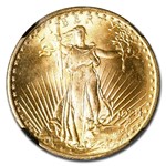 1924 $20 St Gaudens Gold Double Eagle MS-67 NGC (David Motl)
