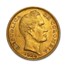1924-B Colombia 10 Pesos Gold AU