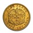 1924-B Colombia 10 Pesos Gold AU