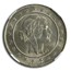 1924 Brazil Silver 2000 Reis MS-64 NGC