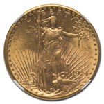 1924-D $20 St Gaudens Gold Double Eagle MS-62 NGC