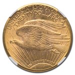 1924-D $20 St Gaudens Gold Double Eagle MS-62 NGC