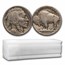 1924-D Buffalo Nickel 40-Coin Roll Avg Circ