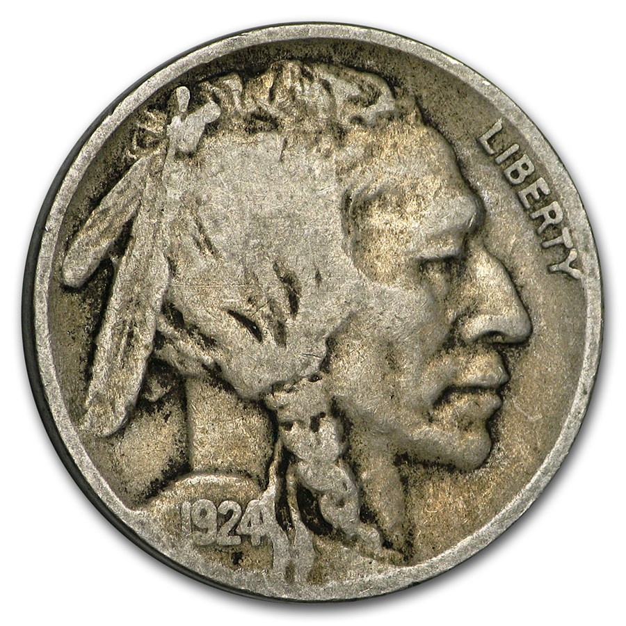 1924-D Buffalo Nickel Fine