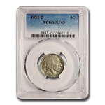 1924-D Buffalo Nickel XF-45 PCGS