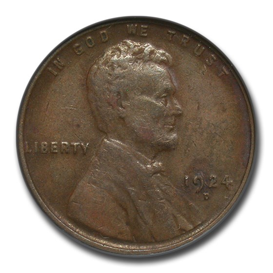 1924-D Lincoln Cent XF-40 NGC 1924-D Lincoln Cent XF-40 NGC