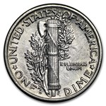1924-D Mercury Dime AU