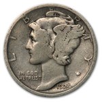 1924-D Mercury Dime Good/VG