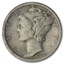 1924-D Mercury Dime VF