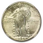 1924-D Standing Liberty Quarter MS-65 NGC CAC