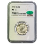 1924-D Standing Liberty Quarter MS-65 NGC CAC