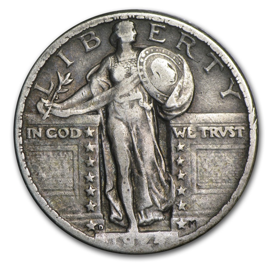 1924-D Standing Liberty Quarter XF
