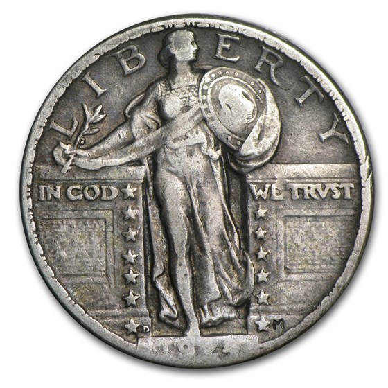 1924-D Standing Liberty Quarter XF 1924-D Standing Liberty Quarter XF